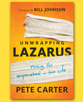 Unwrapping Lazarus by Pete Carter book cover
